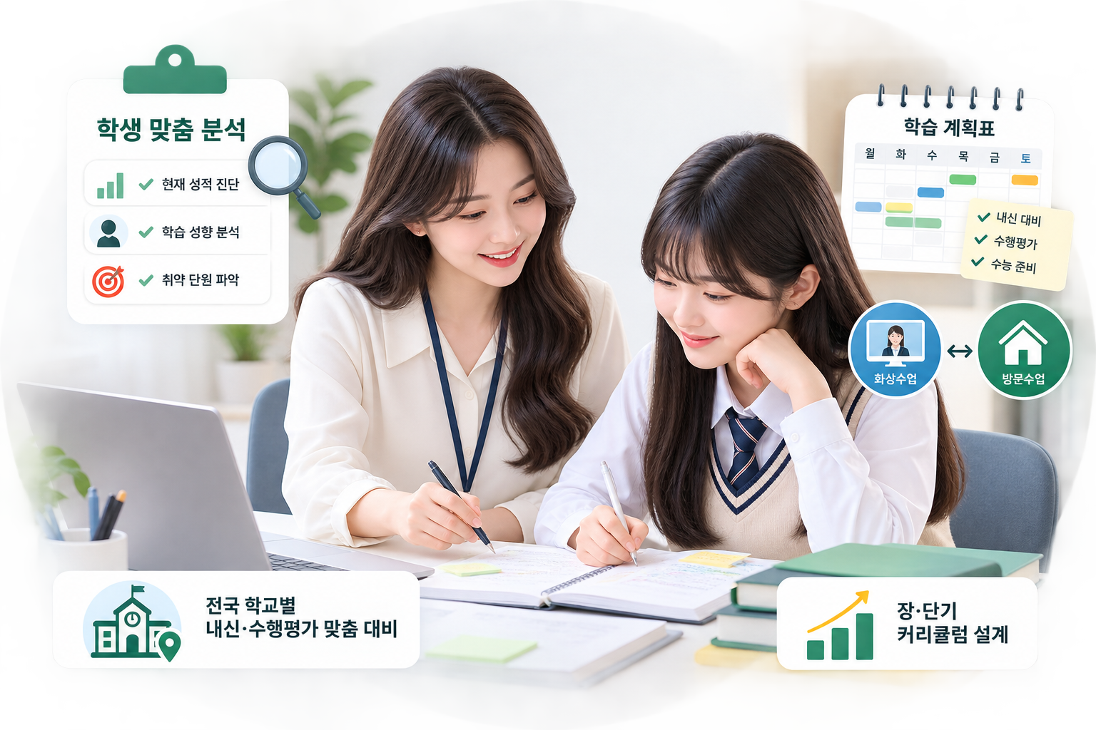 1:1 맞춤 수업